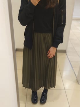 「Honeys（ハニーズ）のアイテム（その他シューズ）」を使った、yu,さん（レディース・151cm）の秋コーディネート