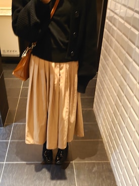 「Honeys（ハニーズ）のアイテム（その他シューズ）」を使った、yu,さん（レディース・151cm）の秋コーディネート