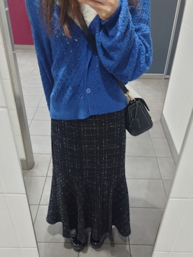 「Honeys（ハニーズ）のアイテム」を使った、yu,さん（レディース・151cm）の冬コーディネート