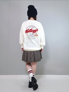 「アイテム（福袋/福箱）」を使った、パン粉さん（レディース・151cm）の春コーディネート