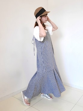 「sakishimatokyo」｜「アイテム（福袋/福箱）」を使った、パン粉さん（レディース・151cm）の夏コーディネート