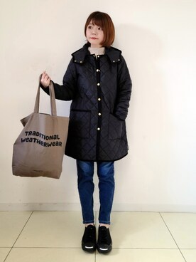 「アイテム（福袋/福箱、ピンク系）」を使った、パン粉さん（レディース・151cm）の秋コーディネート