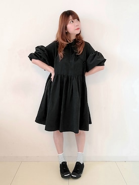 「zucca」｜「アイテム（福袋/福箱）」を使った、パン粉さん（レディース・151cm）の秋コーディネート