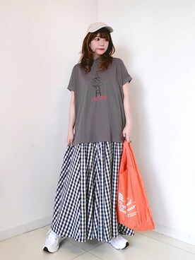 「sakishimatokyo」｜「アイテム（福袋/福箱）」を使った、パン粉さん（レディース・151cm）の夏コーディネート