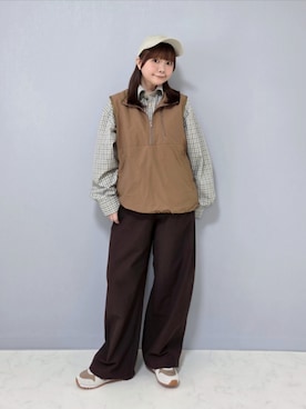 「UNDERSTATEMENTs（アンダーステイトメント）のアイテム」を使った、asukaさん（レディース・151cm）の夏コーディネート