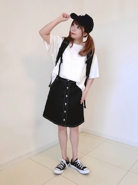 「sakishimatokyo」｜「アイテム（福袋/福箱）」を使った、パン粉さん（レディース・151cm）の夏コーディネート