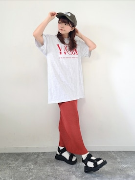 「アイテム（福袋/福箱、その他）」を使った、パン粉さん（レディース・151cm）の春コーディネート