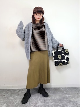 「アイテム（福袋/福箱、その他）」を使った、パン粉さん（レディース・151cm）の秋コーディネート