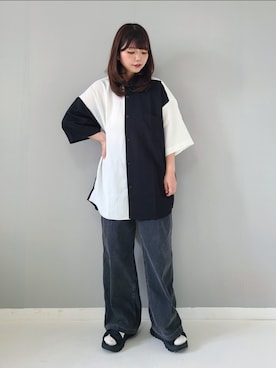 「アイテム（福袋/福箱、その他）」を使った、パン粉さん（レディース・151cm）の夏コーディネート