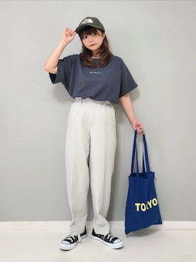 「アイテム（福袋/福箱、その他）」を使った、パン粉さん（レディース・151cm）の春コーディネート