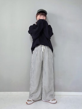 「reca（レカ）のアイテム」を使った、asukaさん（レディース・151cm）の春コーディネート