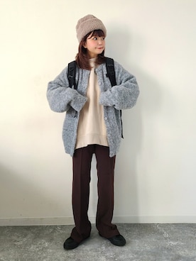 「something_jean」｜パン粉さん（レディース・151cm）の秋コーディネート
