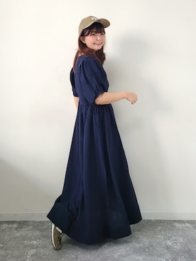「MILKFED.」｜「アイテム（福袋/福箱）」を使った、パン粉さん（レディース・151cm）の春コーディネート