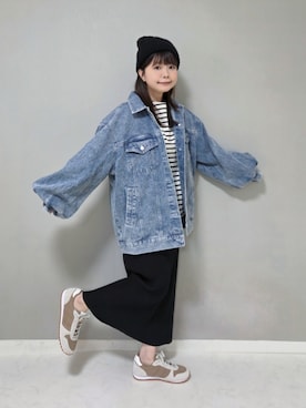 「reca（レカ）のアイテム」を使った、asukaさん（レディース・151cm）の冬コーディネート