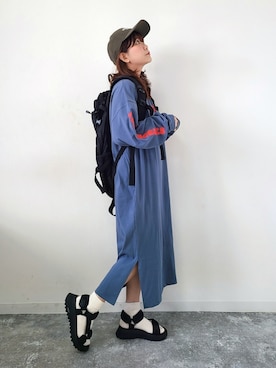 「低身長」｜「アイテム（福袋/福箱）」を使った、パン粉さん（レディース・151cm）の春コーディネート