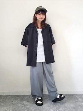 「スポサン」｜「アイテム（その他）」を使った、パン粉さん（レディース・151cm）の春コーディネート