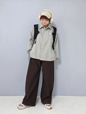 「UNDERSTATEMENTs（アンダーステイトメント）のアイテム」を使った、asukaさん（レディース・151cm）の夏コーディネート