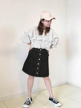 「ミサリナ」｜パン粉さん（レディース・151cm）の夏コーディネート