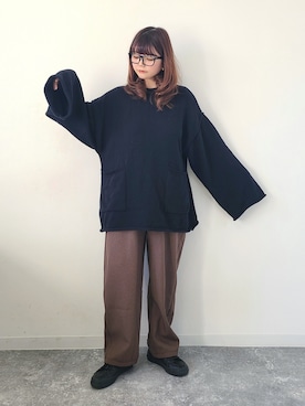 「春服デビュー宣言」｜「アイテム（福袋/福箱）」を使った、パン粉さん（レディース・151cm）の春コーディネート