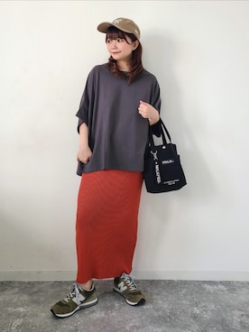 「アイテム（福袋/福箱、その他）」を使った、パン粉さん（レディース・151cm）の春コーディネート