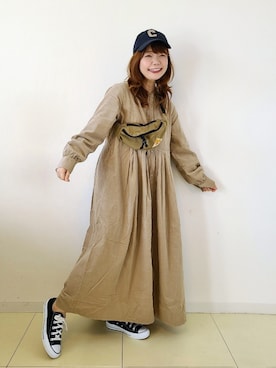 「アーバンリサーチ」｜「アイテム（福袋/福箱）」を使った、パン粉さん（レディース・151cm）の秋コーディネート
