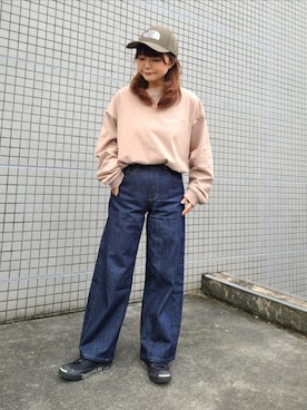 「アイテム（福袋/福箱、その他）」を使った、パン粉さん（レディース・151cm）の春コーディネート