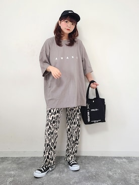 「低身長」｜「アイテム（福袋/福箱）」を使った、パン粉さん（レディース・151cm）の春コーディネート