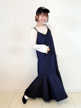 「sakishimatokyo」｜「アイテム（その他）」を使った、パン粉さん（レディース・151cm）の秋コーディネート