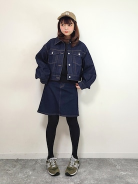 「アイテム（福袋/福箱、その他）」を使った、パン粉さん（レディース・151cm）の冬コーディネート