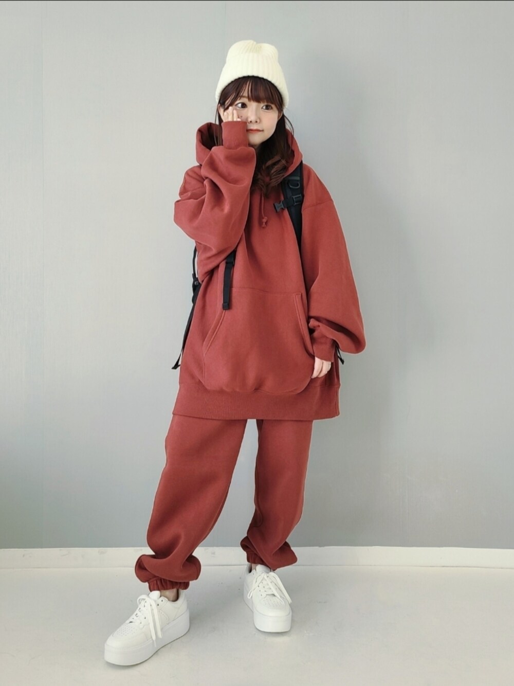 asuka｜GUのパーカーを使ったコーディネート - WEAR
