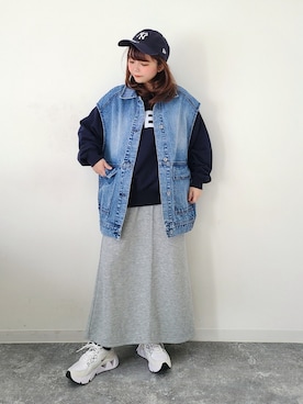 「アイテム（福袋/福箱、その他）」を使った、パン粉さん（レディース・151cm）の冬コーディネート