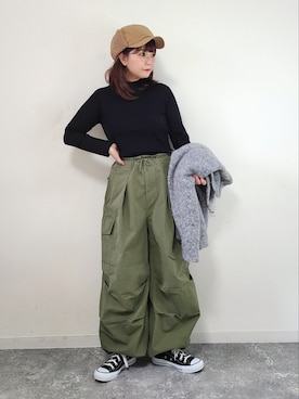 「アイテム（福袋/福箱、その他）」を使った、パン粉さん（レディース・151cm）の秋コーディネート