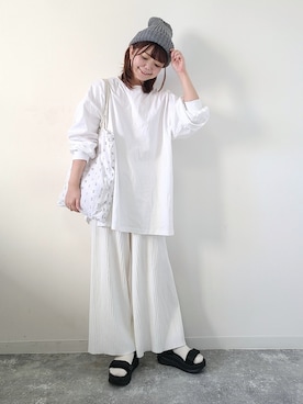 「Java（ジャバ）のアイテム」を使った、パン粉さん（レディース・151cm）の夏コーディネート