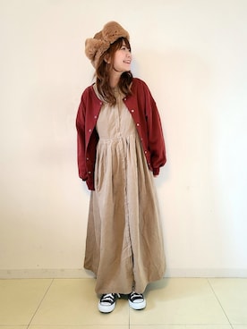 「アーバンリサーチ」｜「アイテム（福袋/福箱）」を使った、パン粉さん（レディース・151cm）の秋コーディネート