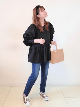 「sakishimatokyo」｜「アイテム（その他）」を使った、パン粉さん（レディース・151cm）の夏コーディネート