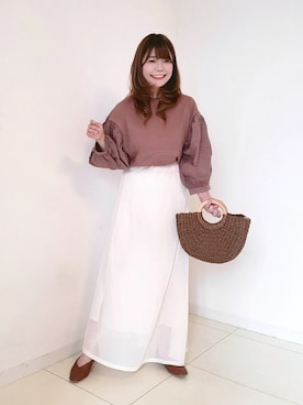 「sakishimatokyo」｜「アイテム（福袋/福箱）」を使った、パン粉さん（レディース・151cm）の夏コーディネート