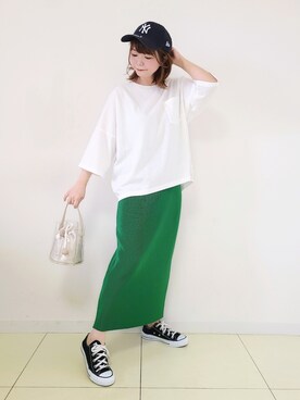 「ancloset」｜パン粉さん（レディース・151cm）の春コーディネート