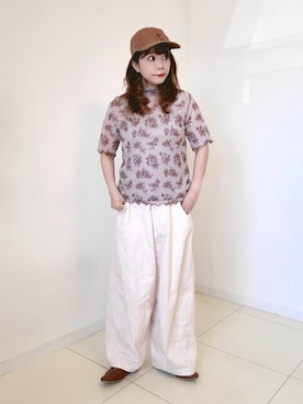「sakishimatokyo」｜「アイテム（福袋/福箱）」を使った、パン粉さん（レディース・151cm）の夏コーディネート
