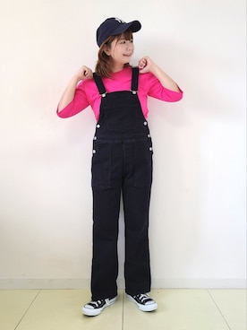 「古着女子」｜「アイテム（その他）」を使った、パン粉さん（レディース・151cm）の夏コーディネート