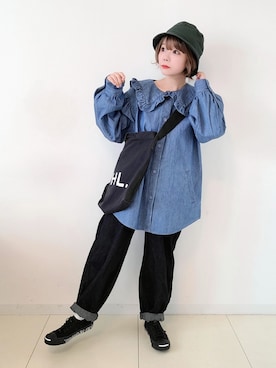 「アーバンリサーチ」｜「アイテム（福袋/福箱）」を使った、パン粉さん（レディース・151cm）の秋コーディネート