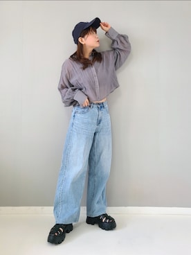 「アイテム（福袋/福箱、その他）」を使った、パン粉さん（レディース・151cm）の夏コーディネート