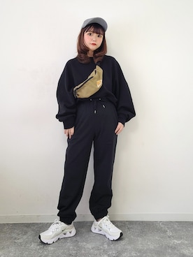 「アイテム（福袋/福箱、その他）」を使った、パン粉さん（レディース・151cm）の冬コーディネート