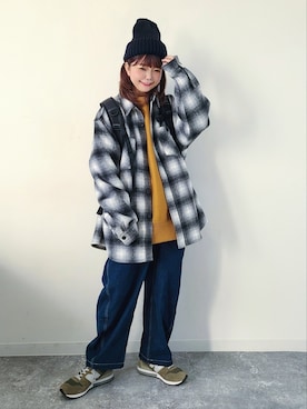 「アイテム（福袋/福箱、その他）」を使った、パン粉さん（レディース・151cm）の秋コーディネート