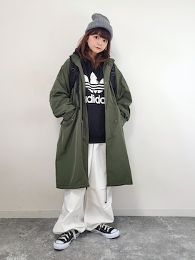 「アイテム（福袋/福箱、その他）」を使った、パン粉さん（レディース・151cm）の冬コーディネート