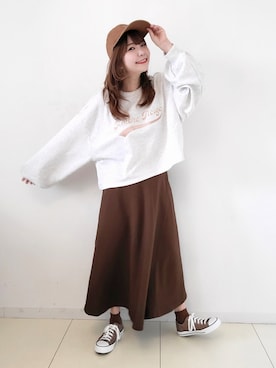 「AmbreNeige」｜「アイテム（その他）」を使った、パン粉さん（レディース・151cm）の秋コーディネート
