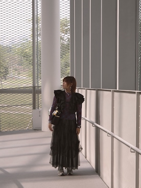 「アイテム（その他トップス）」を使った、Sian♥さん（レディース・157cm）の秋コーディネート