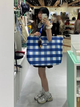 「アイテム（ヘアゴム）」を使った、kanonさん（レディース・167cm）の秋コーディネート