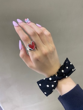 「アイテム（ヘアアクセサリー）」を使った、kanonさん（レディース・167cm）の冬コーディネート