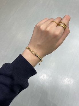 「アイテム（リング）」を使った、kanonさん（レディース・167cm）の秋コーディネート