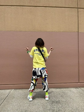 「roial（ロイアル）のアイテム」を使った、sousukeさん（レディース・168cm）の春コーディネート